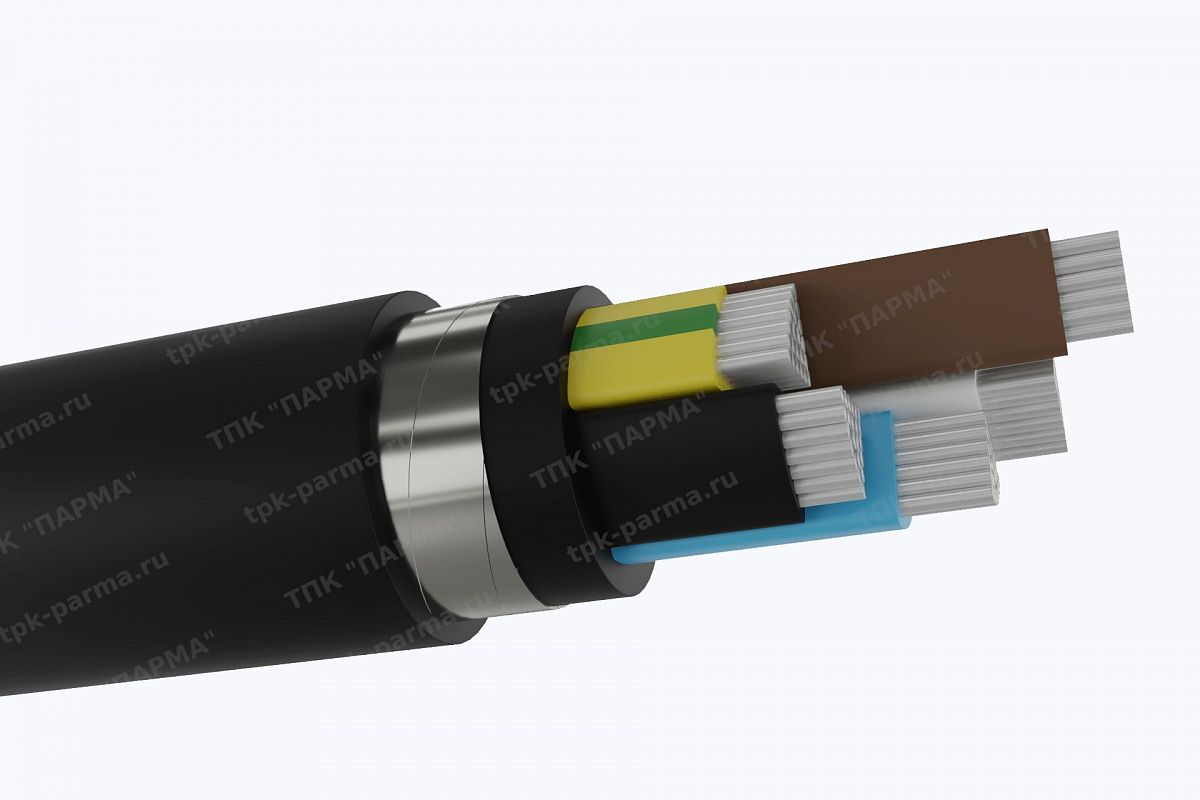 Фотография провода Кабель АВБШвнг(A)-ХЛ 5х35 - 1кВ