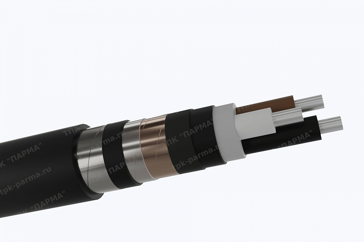 Кабель АВБШвнг(A)-LS 3х50/16 - 6кВ