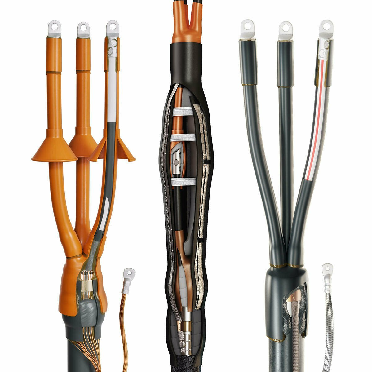 Муфта кабельная 3КВТпН-10-70...120
