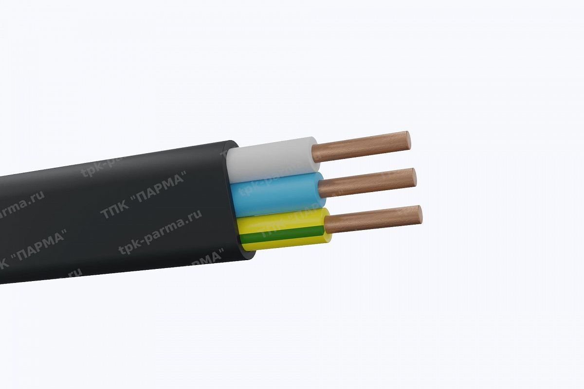 Фотография провода Кабель ВВГ-Пнг(A)-LSLTx 2х4 - 1кВ