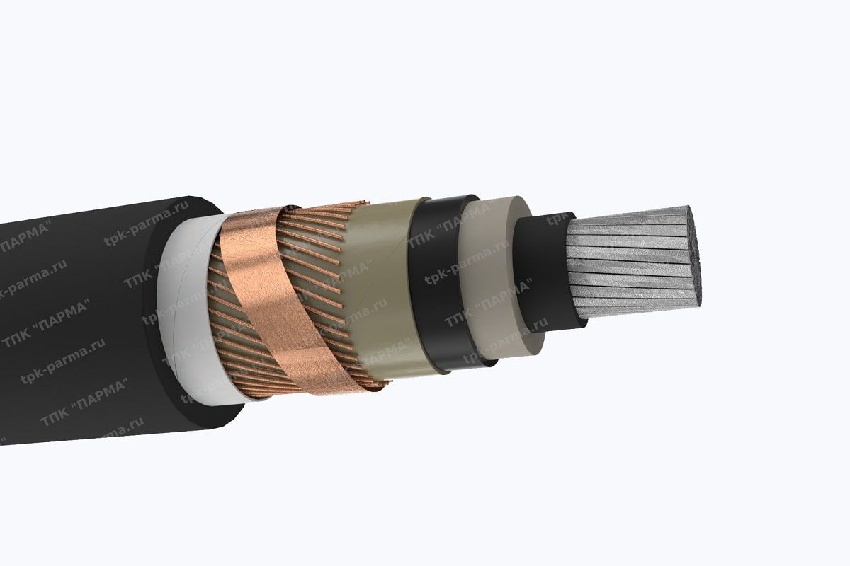 Фотография провода Кабель АПвПг 1х70/25 - 20кВ