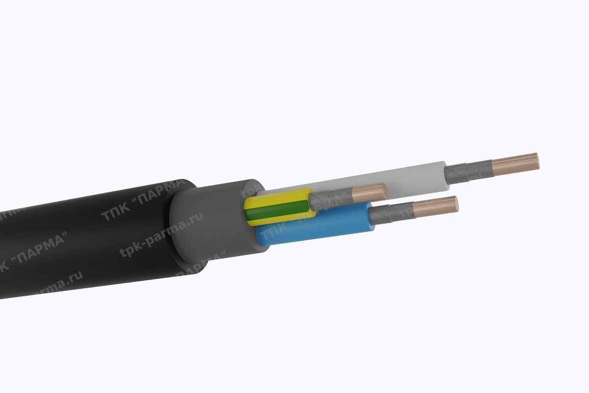 Фотография провода Кабель ПвВГнг(A)-FRLS 3х50 - 1кВ