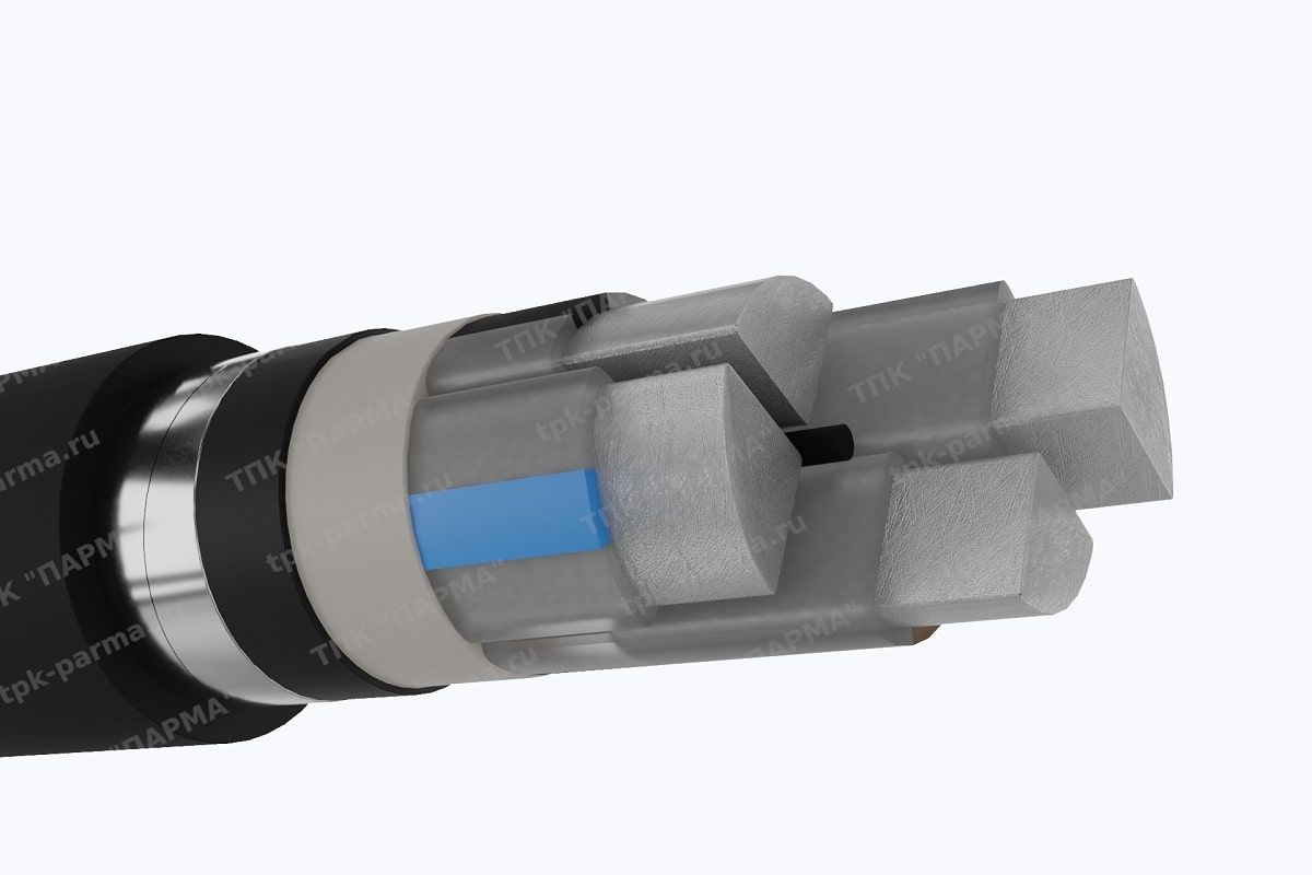 Фотография провода Кабель АПвзБбШп 4х10 - 1кВ