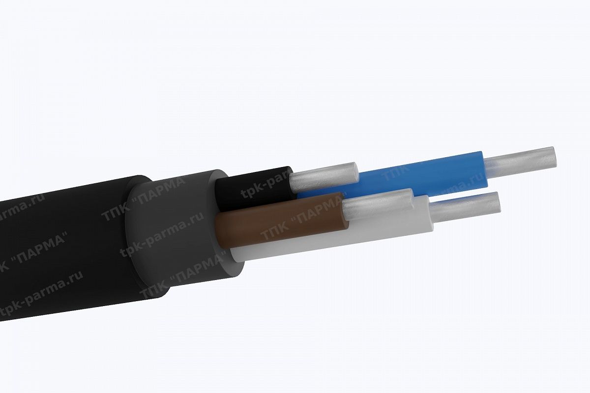 Фотография провода Кабель АВВГнг(A) 4х10