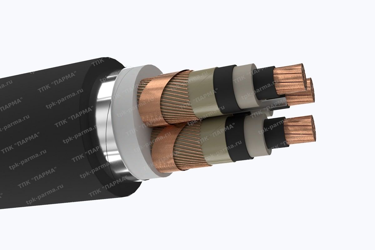 Кабель ПвБВнг(A)-LS 3х240/70 - 10кВ