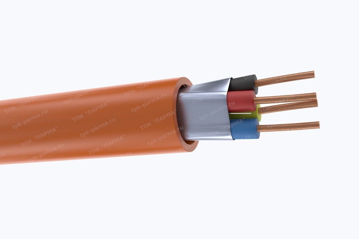 Фотография провода Кабель КПСЭнг(A)-FRHF 2х2х2,5